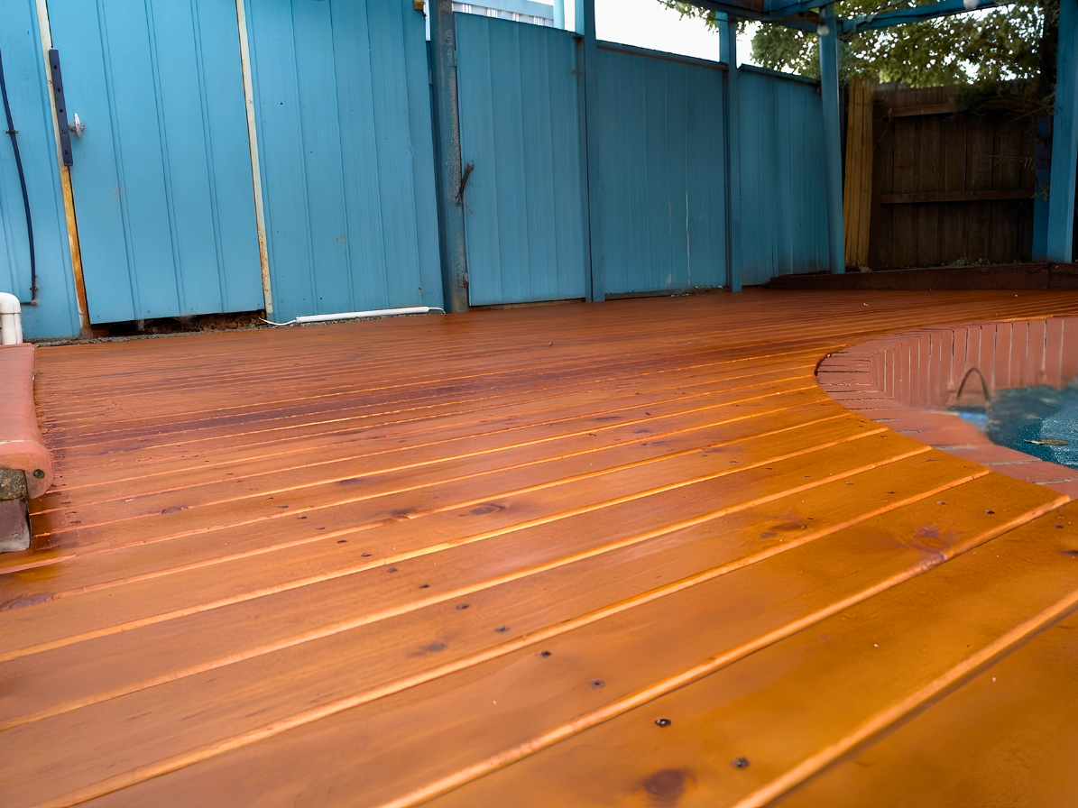 New timber decking by JT Handyman
